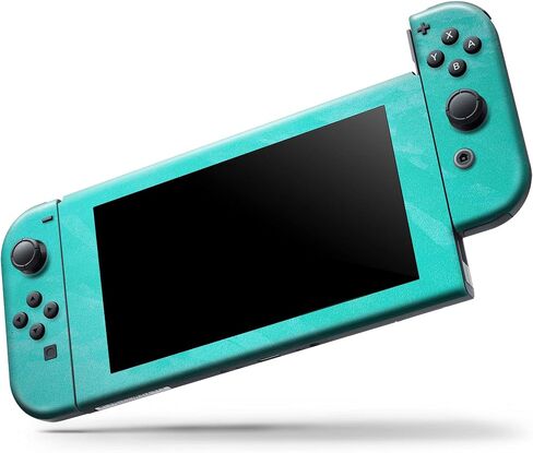 Design Skinz - Compatible with Nintendo DSi XL - Skin Decal Protective Scratch-Resistant Removable Vinyl Wrap Cover - Subtle Neon Turquoise Surface in Saudi Arabia