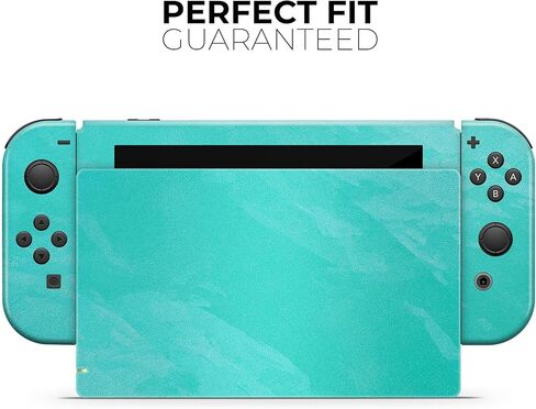 Design Skinz - Compatible with Nintendo DSi XL - Skin Decal Protective Scratch-Resistant Removable Vinyl Wrap Cover - Subtle Neon Turquoise Surface in Saudi Arabia