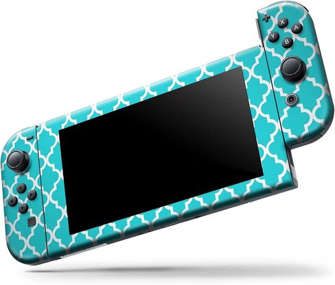Design Skinz - Compatible with Nintendo DSi XL - Skin Decal Protective Scratch-Resistant Removable Vinyl Wrap Cover - Morocan Teal Pattern in Saudi Arabia