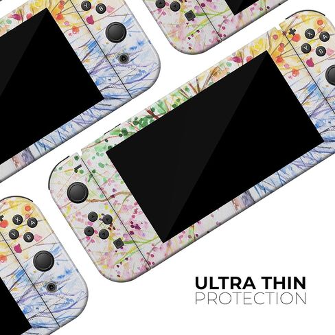 Design Skinz - متوافق مع Nintendo DSi XL - غطاء حماية من الفينيل مقاوم للخدش وقابل للإزالة - شجرة زاهية بالألوان المائية in Saudi Arabia