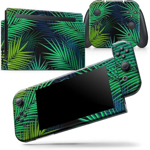 Design Skinz - متوافق مع Nintendo DSi XL - غطاء حماية من الفينيل مقاوم للخدش وقابل للإزالة - Retro Summer Jungle v1 in Saudi Arabia