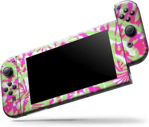 Design Skinz - Compatible with Nintendo DSi XL - Skin Decal Protective Scratch-Resistant Removable Vinyl Wrap Cover - Spiral Tie Dye V4 in Saudi Arabia
