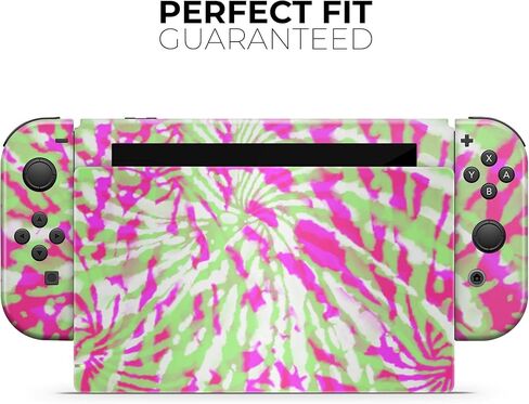 Design Skinz - Compatible with Nintendo DSi XL - Skin Decal Protective Scratch-Resistant Removable Vinyl Wrap Cover - Spiral Tie Dye V4 in Saudi Arabia