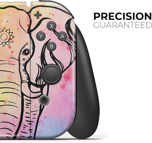 Design Skinz - متوافق مع Nintendo DSi XL - غطاء حماية من الفينيل قابل للإزالة ومقاوم للخدش - ألوان مائية للفيل المقدس in Saudi Arabia