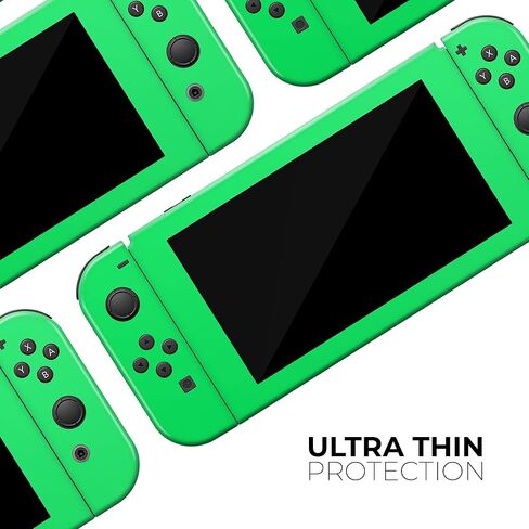 Design Skinz - Compatible with Nintendo DSi XL - Skin Decal Protective Scratch-Resistant Removable Vinyl Wrap Cover - Solid Green V2 in Saudi Arabia