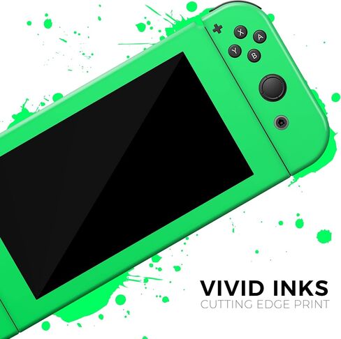 Design Skinz - Compatible with Nintendo DSi XL - Skin Decal Protective Scratch-Resistant Removable Vinyl Wrap Cover - Solid Green V2 in Saudi Arabia