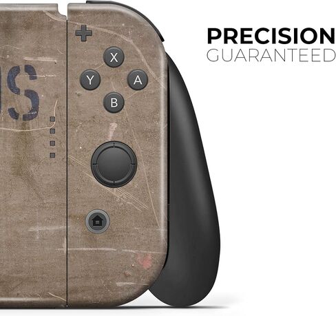 Design Skinz - Compatible with Nintendo DSi XL - Skin Decal Protective Scratch-Resistant Removable Vinyl Wrap Cover - Distressed US Military Chest in Saudi Arabia