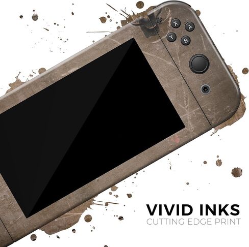 Design Skinz - Compatible with Nintendo DSi XL - Skin Decal Protective Scratch-Resistant Removable Vinyl Wrap Cover - Distressed US Military Chest in Saudi Arabia