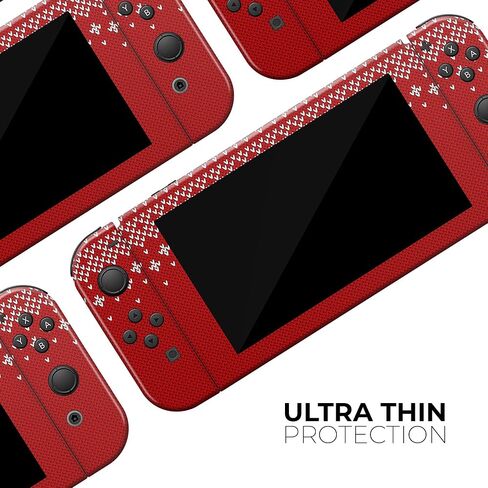 Design Skinz - متوافق مع Nintendo DSi XL - غطاء حماية من الفينيل مقاوم للخدش وقابل للإزالة - سترة عيد الميلاد القبيحة المحبوكة V4 in Saudi Arabia