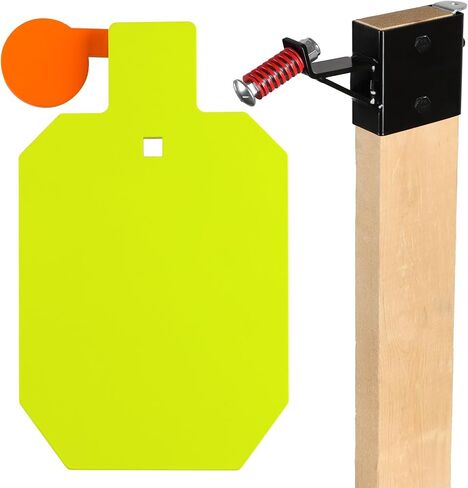 Highwild AR500 Steel Hostage Reactive Shooting Target 3/8" Thick Torso Targets with 2x4 Target Hanger in Saudi Arabia