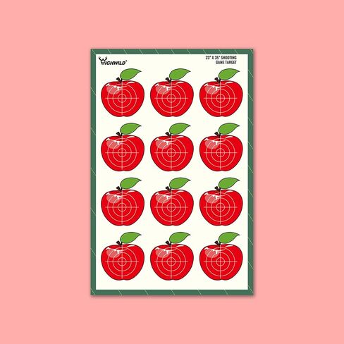 Highwild 23X35 Inch Game Shooting Targets Kit - 8 Pack Paper Targets - 4 Patterns for Indoor and Outdoor Use in Saudi Arabia