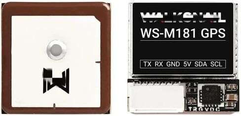 Drone Accessories for Walksnail-WS-M181 GPS M10 GNSS Built-in QMC5883 Compass Ceramic-Antenna for RC PV Freestyle Long Range DIY Drone Replaceable in Saudi Arabia