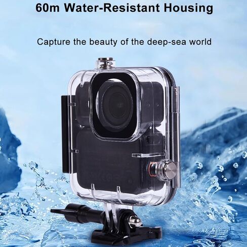 حافظة مقاومة للماء بطول 60 مترًا لـ DJI Osmo Nano، غطاء حماية لكاميرا الحركة PC من الزجاج المقسى الشفاف لملحقات DJI Osmo Nano ﻿ in Kuwait