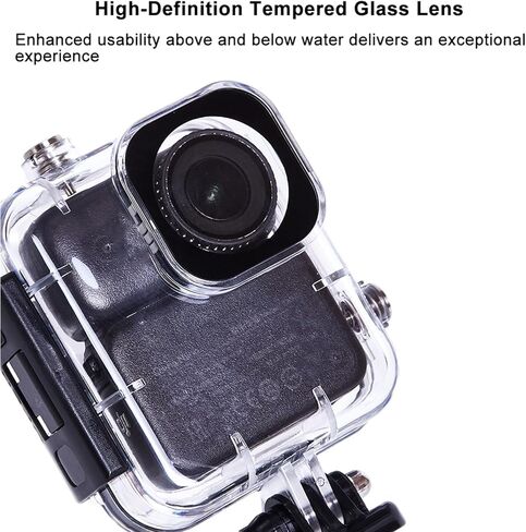 حافظة مقاومة للماء بطول 60 مترًا لـ DJI Osmo Nano، غطاء حماية لكاميرا الحركة PC من الزجاج المقسى الشفاف لملحقات DJI Osmo Nano ﻿ in Kuwait