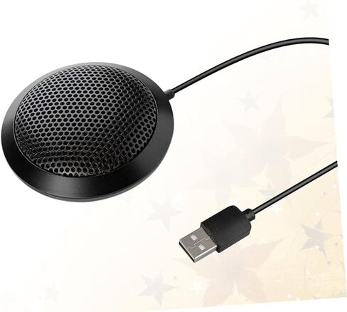 ميكروفون DOITOOL USB لسطح المكتب، ميكروفون مكثف متعدد الاتجاهات مع تقليل الضوضاء، صوت واضح، بلاستيك معدني لتسجيل كلام الألعاب in Saudi Arabia