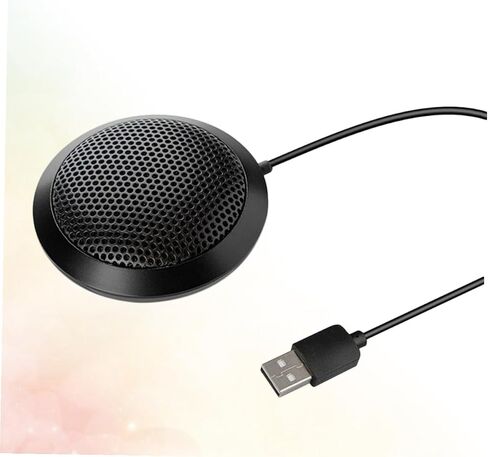 ميكروفون DOITOOL USB لسطح المكتب، ميكروفون مكثف متعدد الاتجاهات مع تقليل الضوضاء، صوت واضح، بلاستيك معدني لتسجيل كلام الألعاب in Saudi Arabia