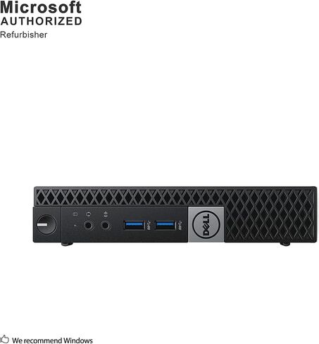 كمبيوتر Dell Optiplex 7040 Micro Computer Mini PC، Intel Core i5-6500 3.2 جيجا هرتز حتى 3.6 جيجا هرتز، ذاكرة الوصول العشوائي 16 جيجا، 1 تيرابايت SSD، WiFi، بلوتوث، Windows 11 Pro (متجدد) in Saudi Arabia