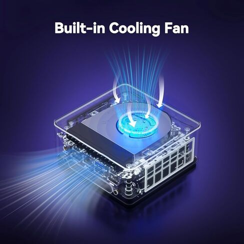 2025 Intel NUC 13 Pro Mini PC، ASUS NUC (Intel 12-Core i7-1360P، ذاكرة الوصول العشوائي 32 جيجابايت، 1 تيرابايت SSD) كمبيوتر سطح المكتب للأعمال، يدعم شاشة 4 × 8K، 2x Thunderbolt 4، Wi-Fi 6E، RJ45، Win 11 Pro، NUC13ANHI7 in Kuwait