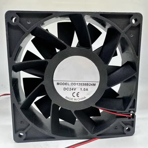 DD12038B24M DC 24V 1.0A 120x120x38mm 2-Wire Cooling Fan in Saudi Arabia