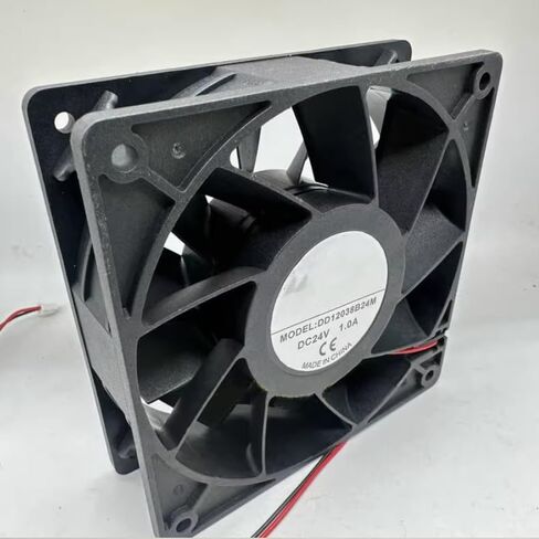 DD12038B24M DC 24V 1.0A 120x120x38mm 2-Wire Cooling Fan in Saudi Arabia