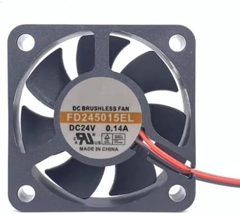 FD245015EL DC 24V 0.14A 50x50x15mm 2-Wire Cooling Fan in Saudi Arabia