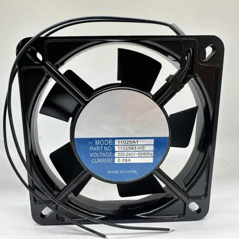 11025A1-HS AC 220/240V 0.09A 110x110x25mm مروحة تبريد بسلكين in Saudi Arabia