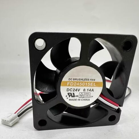 FD245015EL DC 24V 0.14A 50x50x15mm 3-Wire Cooling Fan in Saudi Arabia