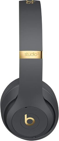 سماعات الرأس Beats Studio3 اللاسلكية - مجموعة Beats Skyline - رمادي شادو (أحدث طراز) (متجددة) in Kuwait