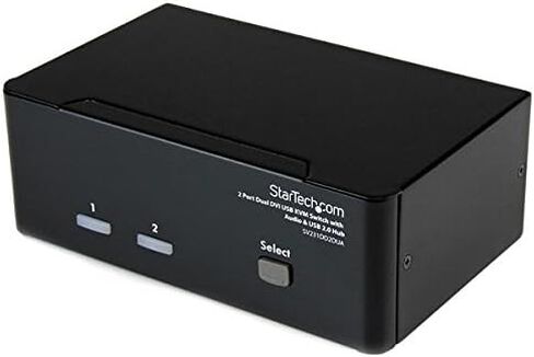 SV231DD2DUA - STARTECH SV231DD2DUA Share A Keyboard, Mouse and Dual DVI DISPLAYS/Monitors Between 2 in Saudi Arabia