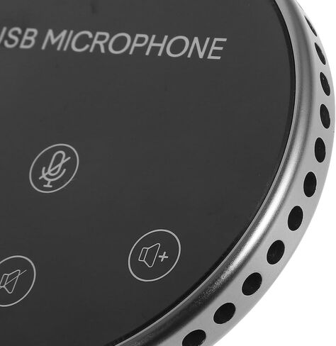 ميكروفون NUOBESTY متعدد الاستخدامات USB متعدد الاتجاهات لالتقاط الصوت للاجتماعات والبث، تصميم مضغوط خفيف الوزن متوافق مع الدردشة الصوتية للكمبيوتر المحمول in Kuwait
