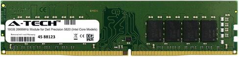 وحدة A-Tech سعة 16 جيجابايت لجهاز Dell Precision 5820 (نماذج Intel Core) واللوحة الأم لسطح المكتب ومحطة العمل المتوافقة مع ذاكرة الوصول العشوائي DDR4 2666Mhz (ATMS316774A25823X1) in Saudi Arabia
