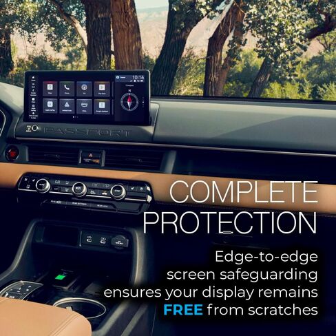 واقي شاشة Honda Passport - طبقة غير لامعة مضادة للوهج وبصمات الأصابع ومقاومة للخدش - حماية كاملة للشاشة مقطوعة بالليزر - عبوة من قطعتين in Saudi Arabia