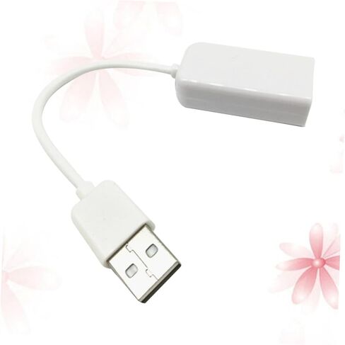 محول بطاقة صوت USB من Uonlytech مع خط كابل صوت قناة بدون سائق لأجهزة الكمبيوتر المحمول والكمبيوتر المحمول، قابس خارجي أبيض، محول صوت USB متوافق مع سماعة الرأس in Kuwait