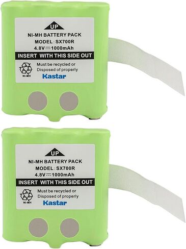 استبدال بطارية Kastar قطعتين لميدلاند BATT8R، موتورولا BNH370 KEBT072 KEBT 072 KEBT072A KEBT-072-A KEBT-072-B M370H1A TalkAbout FV700R TalkAbout SX700 SX700R TalkAbout SX700R TalkAbout SX710 in Saudi Arabia