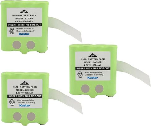استبدال بطارية Kastar قطعتين لميدلاند BATT8R، موتورولا BNH370 KEBT072 KEBT 072 KEBT072A KEBT-072-A KEBT-072-B M370H1A TalkAbout FV700R TalkAbout SX700 SX700R TalkAbout SX700R TalkAbout SX710 in Saudi Arabia
