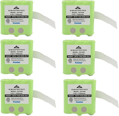 استبدال بطارية Kastar قطعتين لميدلاند BATT8R، موتورولا BNH370 KEBT072 KEBT 072 KEBT072A KEBT-072-A KEBT-072-B M370H1A TalkAbout FV700R TalkAbout SX700 SX700R TalkAbout SX700R TalkAbout SX710 in Saudi Arabia
