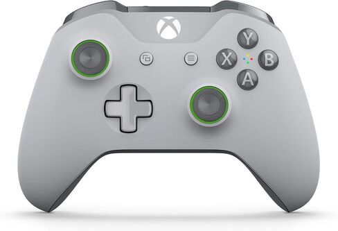 Microsoft Wireless Controller - Grey/Green - Xbox One (Renewed) in Saudi Arabia