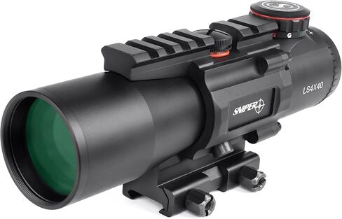4x40mm Prism Scope GIII LS4X40 Red/Green/Blue Illuminated Reticle 4X Prism Scope Long Eye Relief Scope in Saudi Arabia