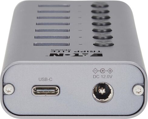 Eaton Tripp Lite Series USB C Hub 3.2 Gen 2 مع 5 منافذ USB-A و2 USBC، نقل بيانات يصل إلى 10 جيجابت في الثانية، شحن 7.5 واط، التوصيل والتشغيل، محطة إرساء الكمبيوتر المحمول، ضمان لمدة 3 سنوات (U360-007-5A2C) in Kuwait