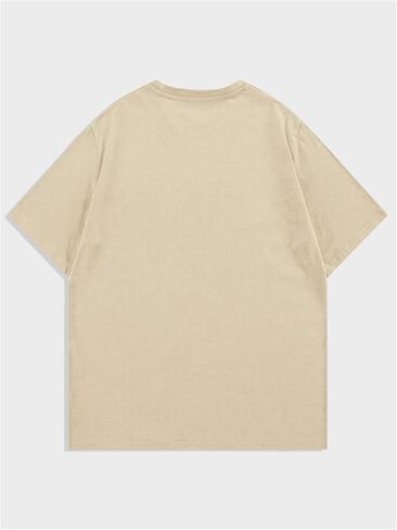 Soly Hux Graphic Men's Short Sleeve T-Shirt القوطية الجمجمة طباعة طاقم الرقبة Tops Streetwear in Saudi Arabia