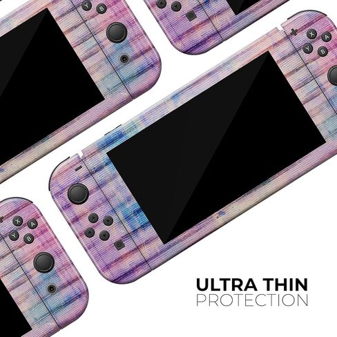 Design Skinz - متوافق مع Nintendo DSi XL - غطاء حماية من الفينيل مقاوم للخدش وقابل للإزالة - طلاء أزرق متقطر in Saudi Arabia