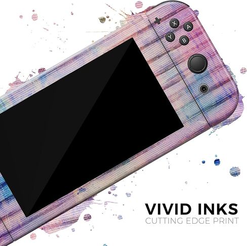 Design Skinz - متوافق مع Nintendo DSi XL - غطاء حماية من الفينيل مقاوم للخدش وقابل للإزالة - طلاء أزرق متقطر in Saudi Arabia