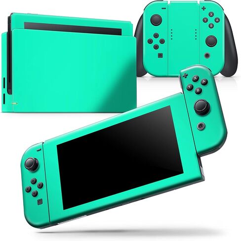Design Skinz - Compatible with Nintendo DSi XL - Skin Decal Protective Scratch-Resistant Removable Vinyl Wrap Cover - Solid Mint V3 in Saudi Arabia