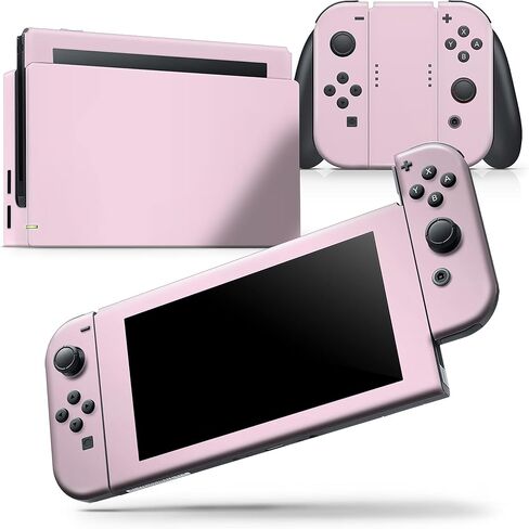 Design Skinz - متوافق مع Nintendo DSi XL - غطاء حماية من الفينيل مقاوم للخدش وقابل للإزالة - لون وردي فاتح in Saudi Arabia