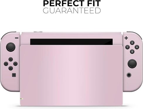 Design Skinz - متوافق مع Nintendo DSi XL - غطاء حماية من الفينيل مقاوم للخدش وقابل للإزالة - لون وردي فاتح in Saudi Arabia