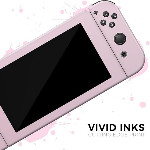 Design Skinz - متوافق مع Nintendo DSi XL - غطاء حماية من الفينيل مقاوم للخدش وقابل للإزالة - لون وردي فاتح in Saudi Arabia
