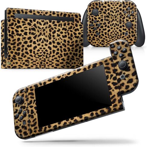 Design Skinz - Compatible with Nintendo DSi XL - Skin Decal Protective Scratch-Resistant Removable Vinyl Wrap Cover - Orange Cheetah Fur Pattern in Saudi Arabia