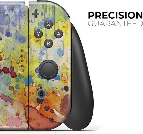 Design Skinz - متوافق مع Nintendo DSi XL - غطاء حماية من الفينيل مقاوم للخدش وقابل للإزالة - إعداد الجرونج بالألوان المائية in Saudi Arabia