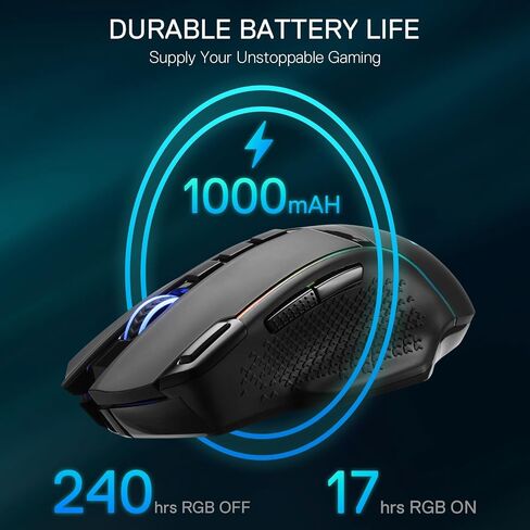 لوحة مفاتيح الألعاب الميكانيكية Redragon K719 وحزمة ماوس الألعاب M991 in Kuwait