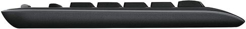 لوحة مفاتيح Logitech K330 Wireless Desktop MK320 مع مجموعة ماوس لاسلكية - لوحة مفاتيح وماوس للترفيه، اتصال USB لاسلكي مشفر 2.4 جيجا هرتز، عمر بطارية طويل MK320 Combo (متجدد) in Kuwait